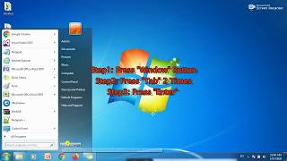 How To Shutdown Windows 7 Quickly Keyboard Shortcut Win 7
