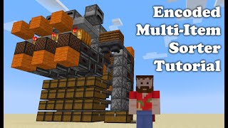 Celebrity Encoded Multi-Item Sorter Tutorial (Minecraft Java, Vanillia & Paper) Wealth