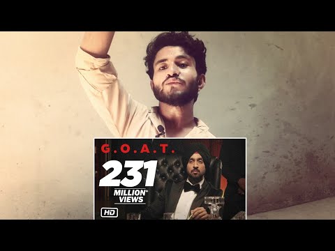 Diljit Dosanjh - G.O.A.T. (Official Music Video)VEER REACTION