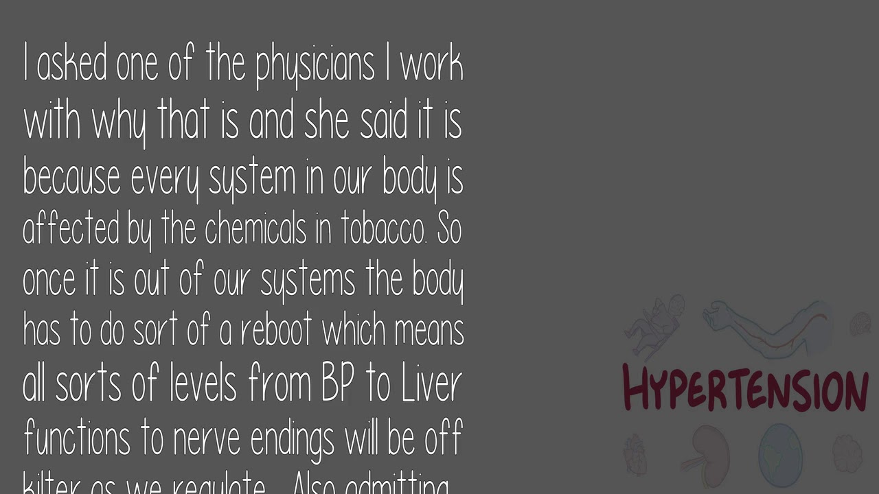 Why Is My Blood Pressure Still High After Quitting Smoking Over A Month 