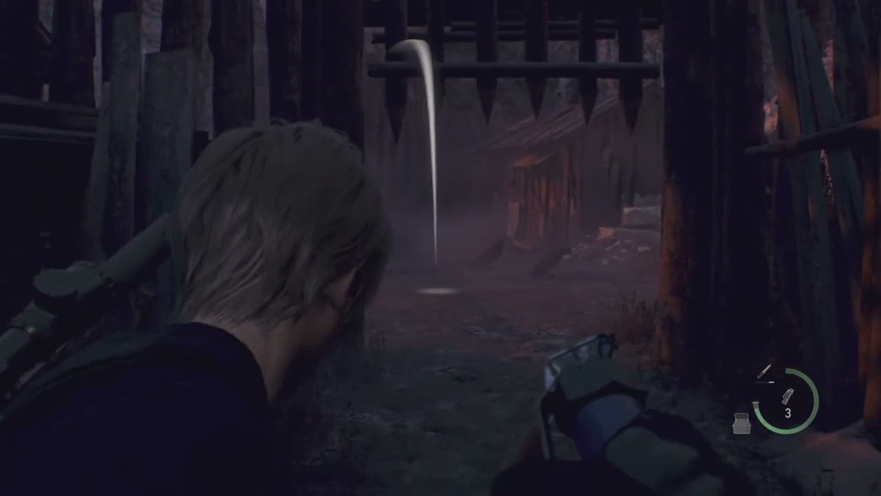 Resident Evil 4 - Shield your eyes Trophy Easy Method