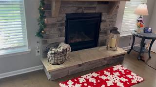 This snowflake rug is beautiful and soft Link in description