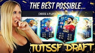 FIFA 20 BEST POSSIBLE TOTTSF FUT DRAFT!! FIFA 20 Ultimate Team