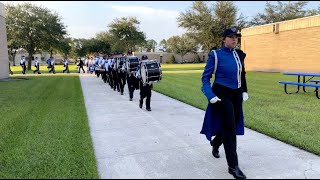 230825 | Trinity Christian Marching Conquerors Season Opener Rehearsal, Suit Up, March-In highlights