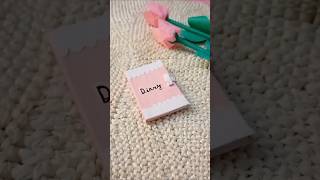 Tiny Notebook DIY 📖 🩷 | #diy #cute #trending #diary