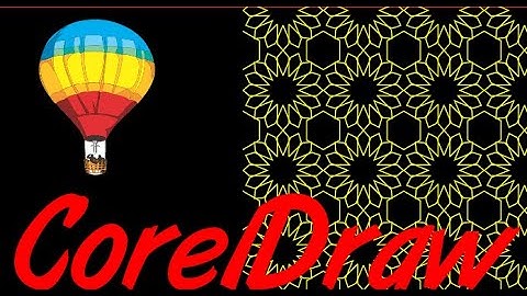Corel Draw Tips & Tricks Cool Pattern and 2 ways to make it