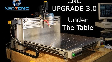 Homemade DIY CNC - Larger CNC 3.0 - Part 2 - Under The Table - Neo7CNC.com