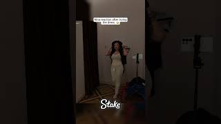 Nina Reaction After Trying The Dress