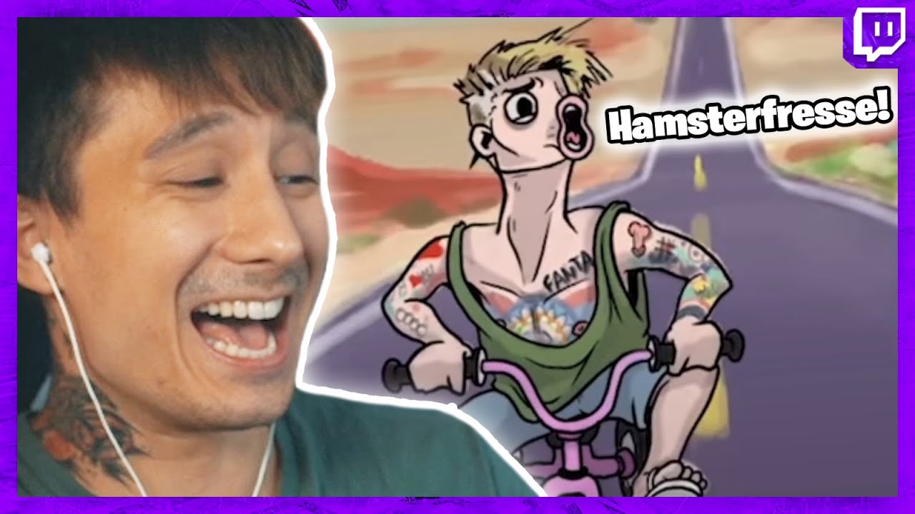 JU reagiert auf HAMSTERFRESSE nimmt Ju komplett hops, der Schlingel | Julien Bam Twitch Highlight