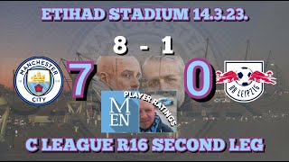 City 7 Seven Leipzig 0. Player Ratings Incl Simon Bajkowski