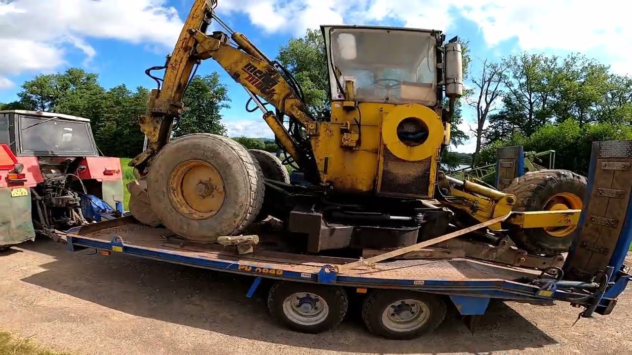 Sanace sesuvu břehu- menzimuck 5000 a jeho přeprava