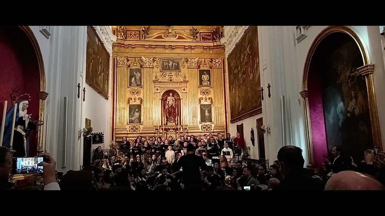 🎼 Lacrimosa✍️ de Mozart🎺🥁 Ensayo/Concierto BM Antiguos Alumnos de la Expiración, 15/2/2026