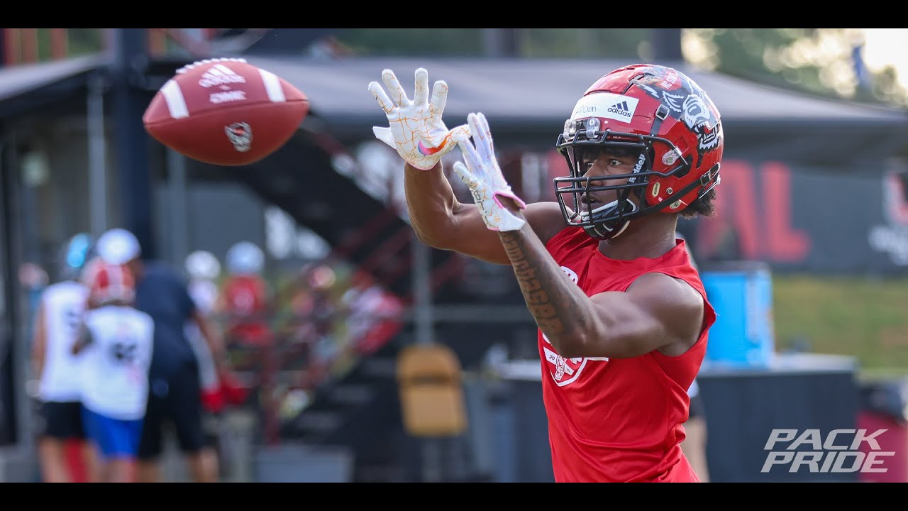 2025 WR Arrion "Nunu" Concepcion footage from NC State Camp 2023