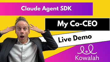 Kowalah Reserved - My Co-CEO built with the Claude Agent SDK