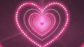 Neon Love Heart Tunnel 💗 Pink Heart Background Screensaver Tunnel Graphics Love in Motion screenshot 4