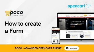 How to use form builder | Opencart Poco theme