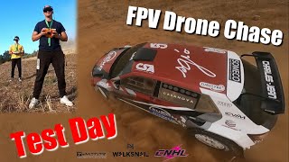 FPV Drone Chase Test Day Skoda 