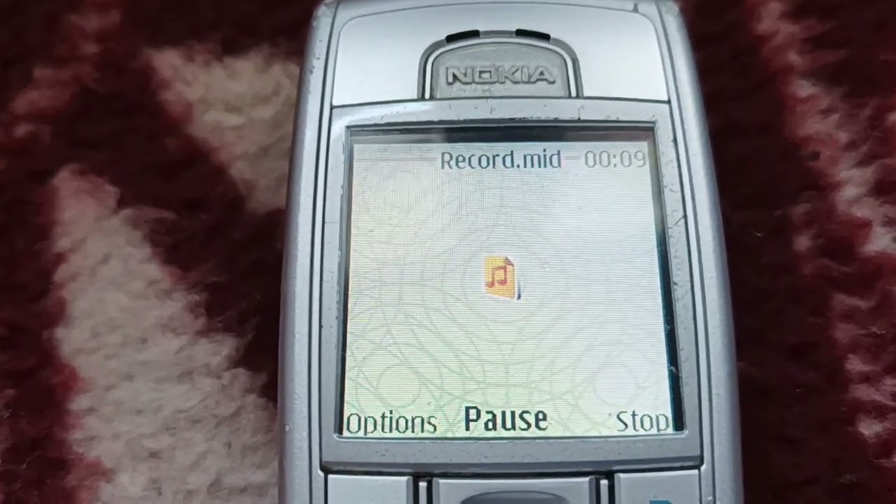 Record Ringtone on Nokia 6230i
