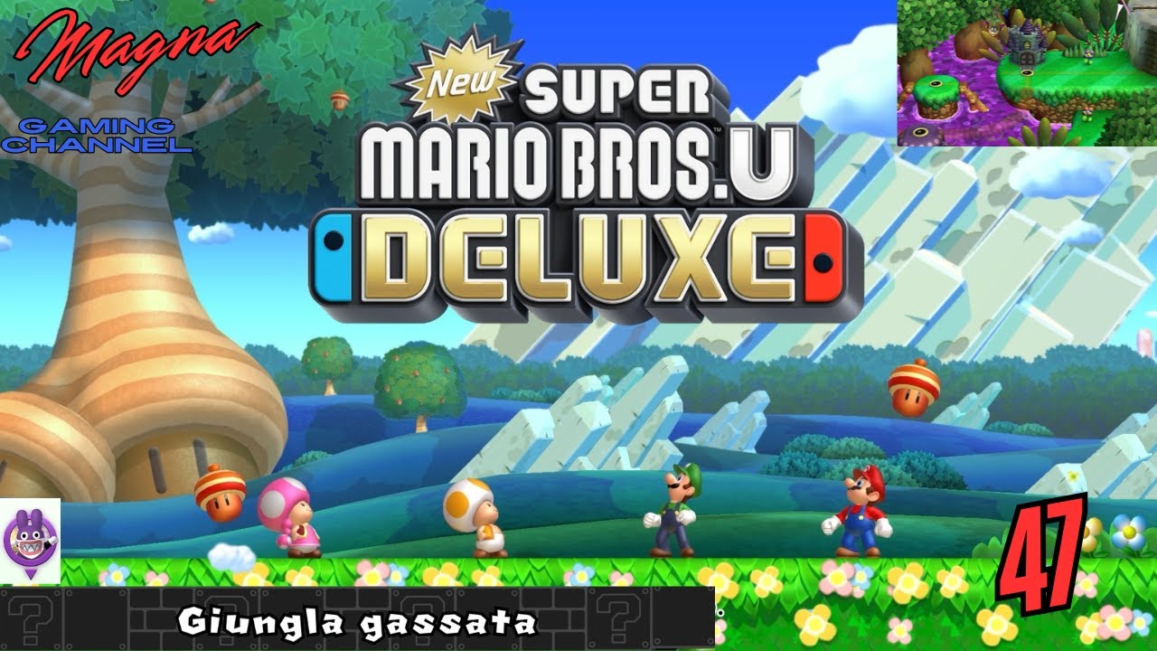 New Super Mario U Deluxe - Giungla Gassata - 4 - Palude Dipinta