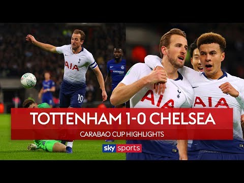 Tottenham 1-0 Chelsea | Carabao Cup Semi-Final | Highlights