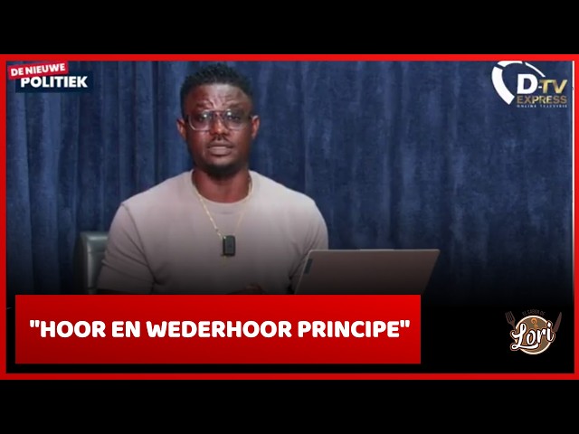 🚀 De Nieuwe Politiek LIVE •Update in case Amafo en Mr Sohanasing