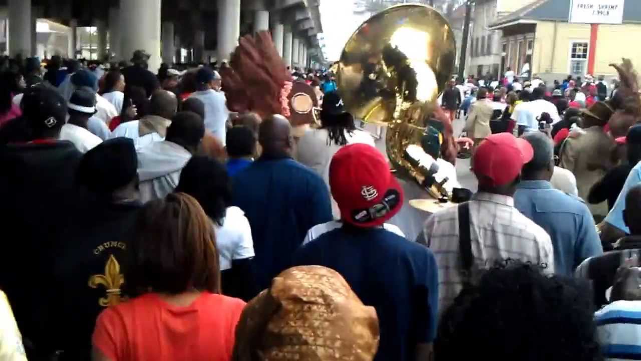 Treme Sidewalk Steppers and Rebirth Brass Band YouTube