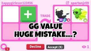 Oh No I USED GG VALUE For The FIRST TIME And IT TURNED OUT TO BE A HUGE MISTAKE In Adopt Me