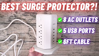 13-in-1 Surge Protector TOWER Review! NTONPOWER Power Strip Surge Protector REVIEW! 🔌