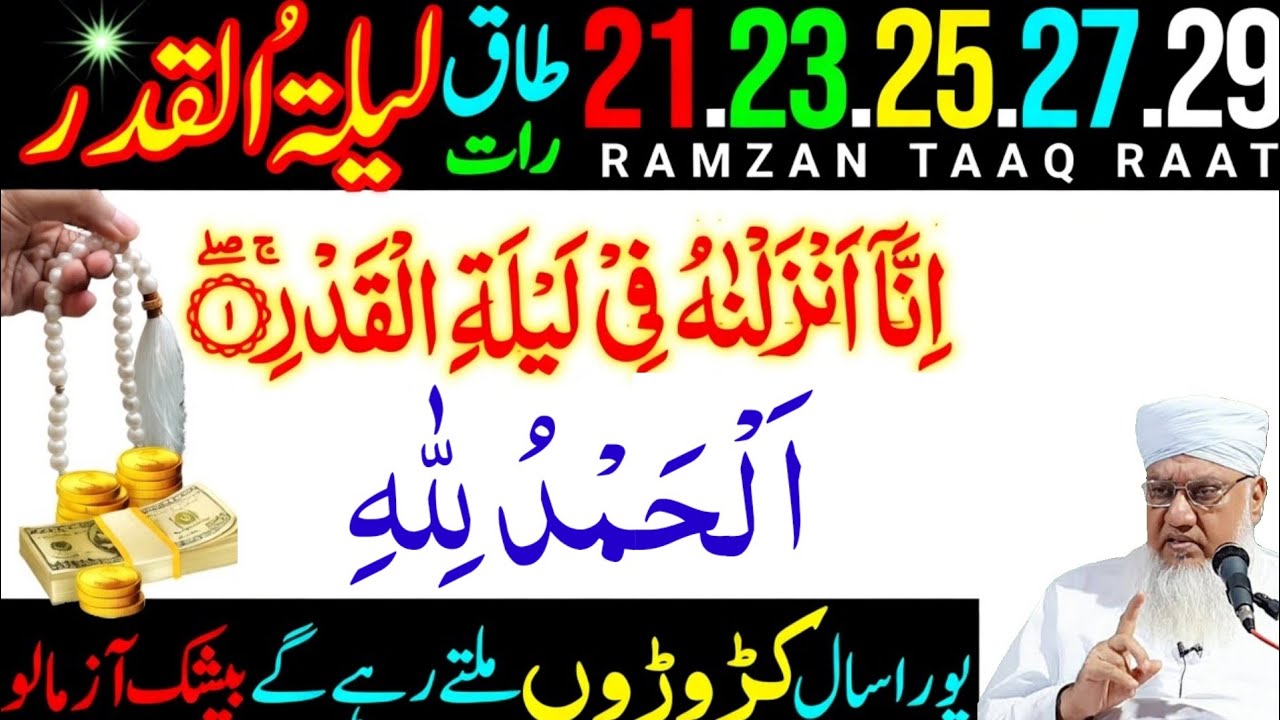 21, 23, 25, 27, 29 Ramzan – Shab-e-Qadr Ki Mubarak Raat! 💖 Surah Al-Qadr Ka Khas Aur Powerful Wazifa