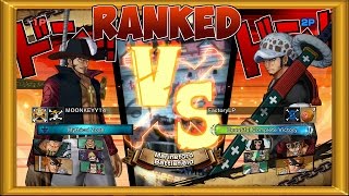 One Piece Burning Blood - Online Ranked Match | The Worst Generation - Supernovas Drake, Kid \& Law