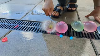 Popping Water Balloons Is Fun - In Slow Mo