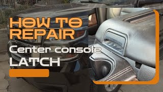 How to Replace the Center Console Latch on 2019 Chevy Suburban