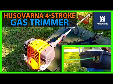 Husqvarna 324L 4-Stroke Gas Trimmer Test, Tutorial, & Review - Powerful Weed Eater