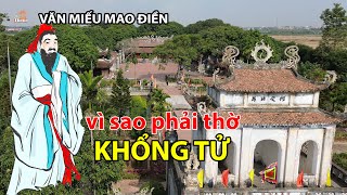 Sự thật thờ tượng Khổng Tử nổi tiếng linh thiêng ở Văn Miếu Mao Điền trấn Hải Dương #hnp