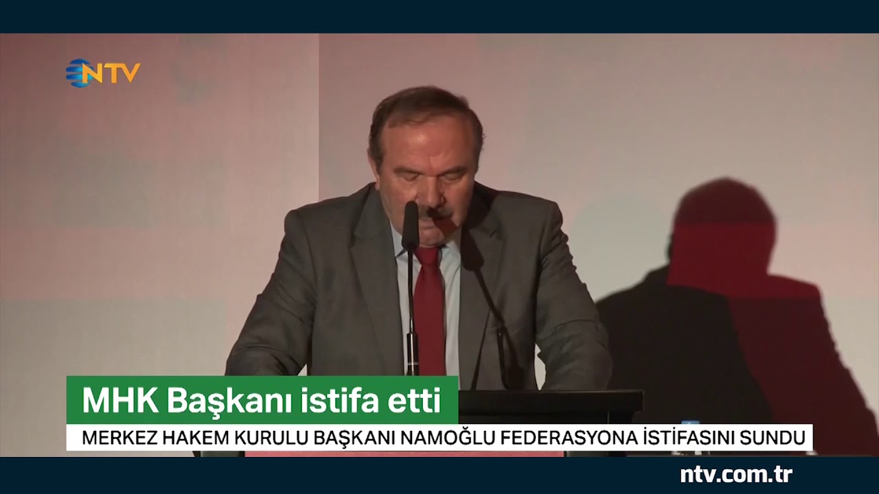 MHK Başkanı Yusuf Namoğlu istifa etti ... (Namoğlu NTV'ye konuştu) - YouTube