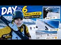 Day 6 of My Skiing Course ⛷️ Falls, Drag Lift & First Kick Turn 😭