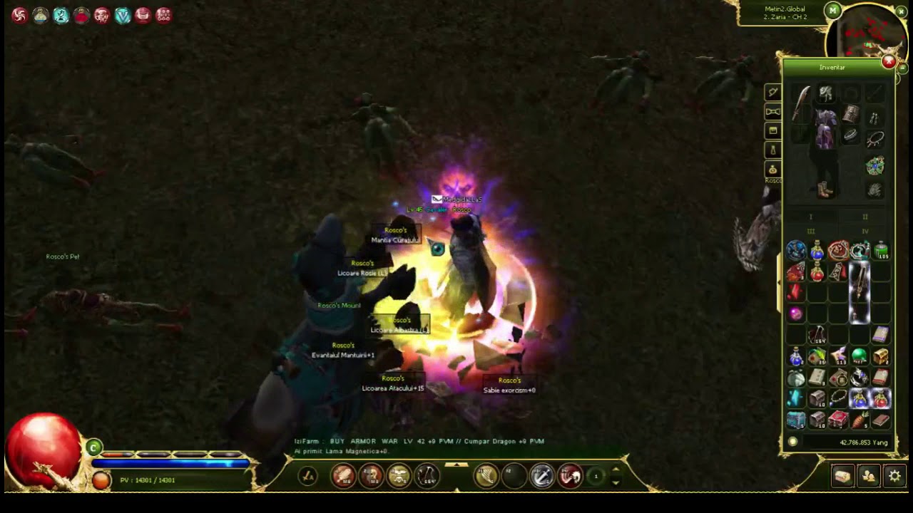 #1  Let's play : Metin2 Global - Zoria !   MIXTAPE !