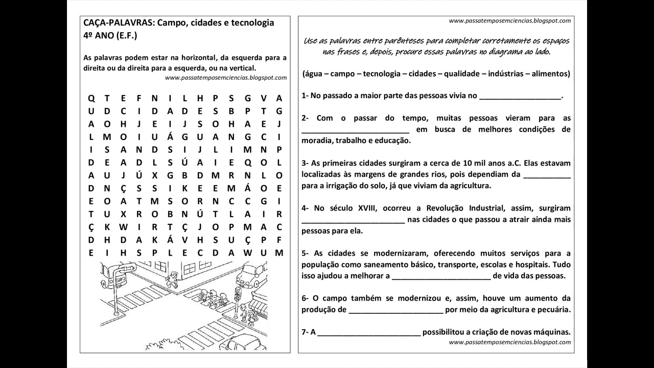 Caça palavras tecnológico worksheet