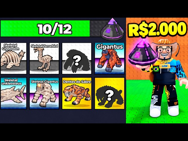 O QUE R$2.000 EM ROBUX CONSEGUEM NO ROUBE UM OVO?