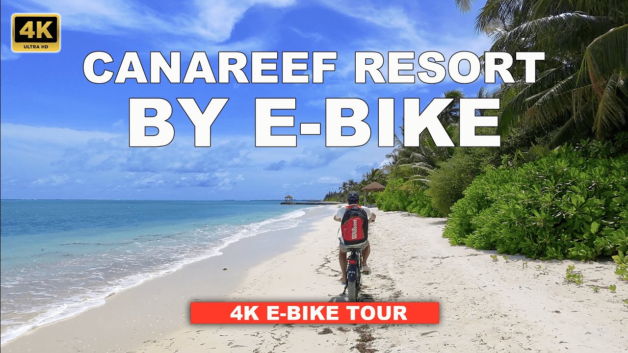 🇲🇻 Canareef на электровелосипеде — Тропическая поездка сзади