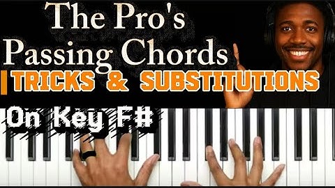 Advanced Gospel Chord Tricks Key F# Movement Voicings, Passing Chords & Substitutions |Piano Lessons