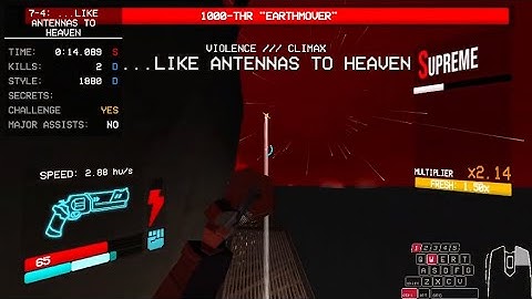 Speedrunning a random ultrakill level every day until i start hrt | Day 43 (7-4)