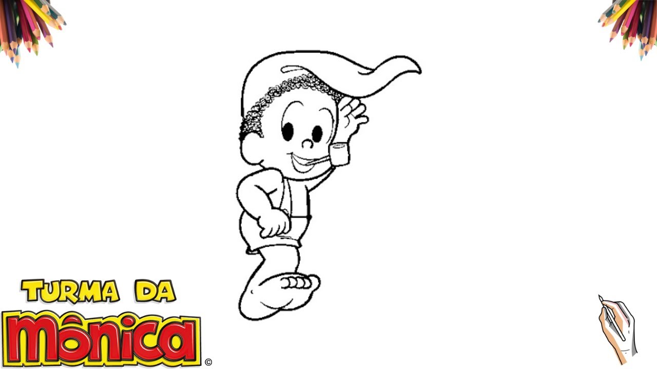 22 DE AGOSTO - DIA DO FOLCLORE | COMO DESENHAR O SACI PERERÊ - YouTube