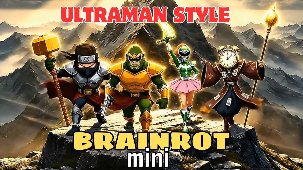 Cursed Power Rangers x Ultraman AI Mashup Goes VIRAL - YouTube