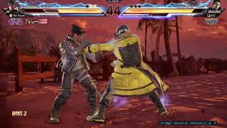 Tekken 8 Jin vs Dragunov Ranked Match