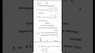 SEM - 5 l Linear algebra l BSC maths l SKMU UNIVERSITY l #bscmaths #semester5 #skmudumka