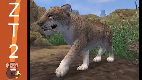 Smilodon Exhibit Speed Build - Zoo Tycoon 2