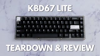 Kbdfans Has Entered The Game Kbd67 Lite R1 Teardown And Review