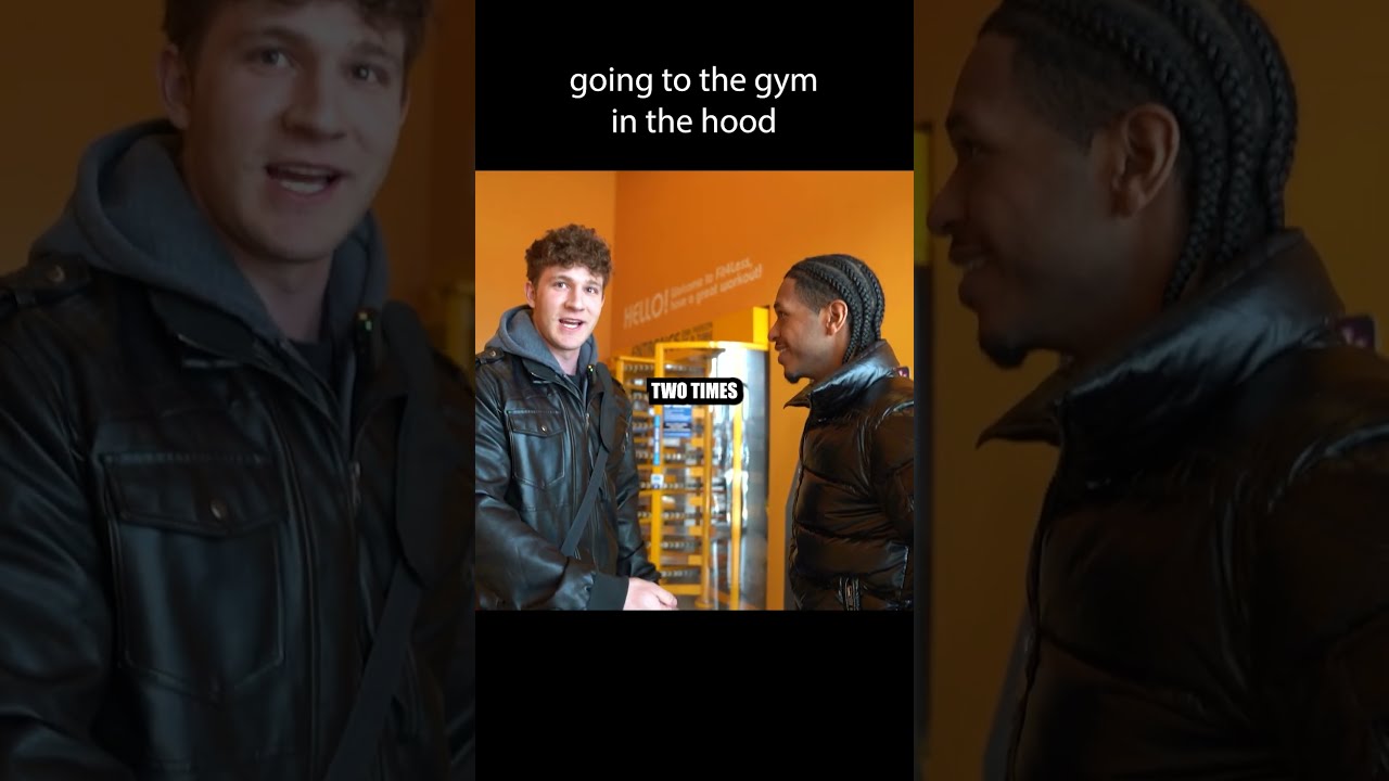 Going To A HOOD GYM 