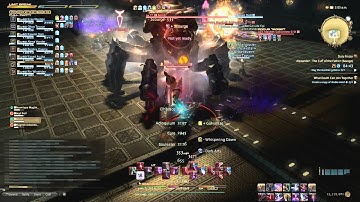 FFXIV Alexander Savage Floor 2 (DRK PoV)